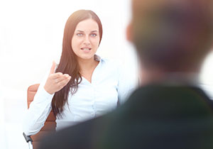 Woman Speaking